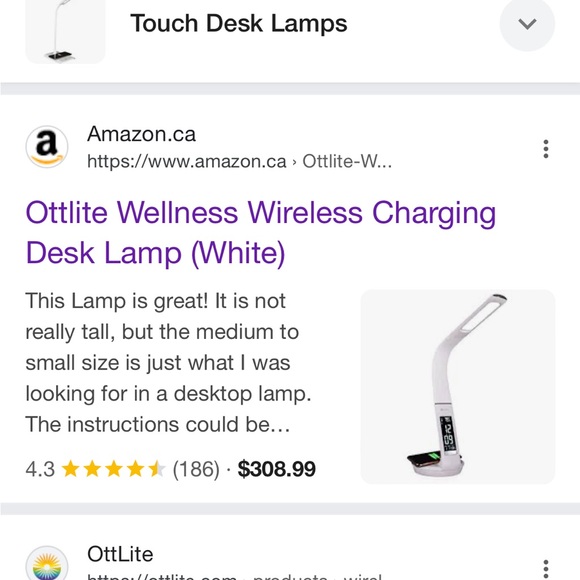 Wireless phone charger & lamp - Picture 1 of 4